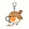 Pingente Chaveiro Acrílico Pisco-de-peito-ruivo Europeu Desenho Animado Criativo Presente Decoração de Mochila Mercadoria de Anime Transfronteiriça