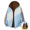 Chaqueta reversible elegante para hombre, marca de moda ins de alta calle, estilo de Hong Kong, estilo Harajuku japonés, versión coreana, chaqueta holgada de moda