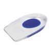 Media Almohadilla de Silicona Que No Cansa Tus Pies, Previene el Dolor, Previene los Pies, Taza de Talón Absorbente de Impactos para Hombres y Mujeres, Almohadilla Invisible para Aumentar la Altura Interior