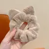 Scrunchie de Alto Padrão Estilo Coreano com Estampa de Leopardo para Mulheres 2026 Novo Elástico para Coque Acessório Elegante para Rabo de Cavalo