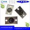 Enchufe Socket XLR de 3 Núcleos 4 Núcleos 5 Núcleos Metal XLR Hembra Audio Audio Hembra XLR Socket para Montaje en Panel