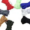 Fabricante de botas calçados calçados casuais espessos redondos 5mm cadarços sapatos de pai cadarços para atividades ao ar livre atacado pequeno branco branco