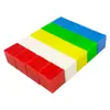 Material Didático Quadrado Magnético 2cm Quadrado Pequeno Modelo de Geometria Tridimensional Quadrado Pequeno Matemática para Ensino Fundamental Anos 4-6