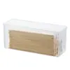 Portahuevos Rectangular para Refrigerador Caja de Almacenamiento para Puerta Lateral Caja de Almacenamiento de Huevos Caja para Mantener Fresco Charola para Huevos Compartimento para Huevos de Refrigerador