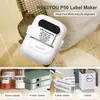 Impresora de etiquetas P50 Mini Impresora Mini Transfronteriza Uso Doméstico Bluetooth Impresora Térmica Adhesiva sin Tinta