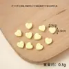 Doces de Coração Simulados Cola de Creme para Artesanato DIY Acessórios de Brinquedo de Comida Simulada Pacote de Materiais para Decoração de Capa de Celular de Macaron Coração de Pêssego