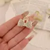 Pequeño Aleación Semi Recogido Cabello Pequeño Clip de Agarre Accesorios para el Cabello Tamaño Pequeño Horquilla Accesorios para el Cabello de Gama Alta Cabello Corto Pinza Lateral Tocado Horquilla