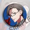 Micrófono de hipnosis HypnosisMic Batalla de rap por división B Insignia de barra de anime