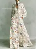 2026 Nova Chegada Vestido Camisa de Manga Longa Elementos Moda Personalidade Casual Cintura Marcada Saia Estilo Primavera e Outono Feminino