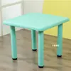Mesa y silla para niños para aprender y dibujar, mesa y silla de jardín de infantes, juguetes y juegos para bebés, mesa de altura ajustable, mesa cuadrada pequeña para niños para el hogar