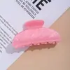 Pinza para el pelo con forma de estrella y purpurina fina estilo coreano, multicolor, acrílico, accesorio para el pelo de mujer, pinza para coleta alta, estilo versátil