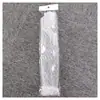 Novia Vestido de Boda Tul Encaje Guantes Rendimiento Diario Regalo Boda Corto Malla Sexy Blanco Mayoreo