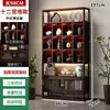 Nuevo Gabinete de Tesoros Múltiples Estilo Chino Gabinete de Exhibición de Té Estante de Almacenamiento de Adornos Pequeños Antiguos para Sala de Estar Estante Divisor