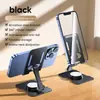 Suporte de Mesa para Celular para Transmissão ao Vivo, Suporte Ajustável e Giratório para Filmagem de Cima, Ferramenta Popular para Gravação de Influenciadores, Universal para Celulares e Tablets