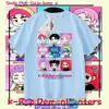 Caçadores de Demônios da Amazon Kpop Caçadores de Demônios Camiseta Gola Redonda Manga Curta Casual Solta Top Infantil