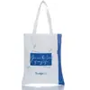 Bolsas de lona em estoque para a temporada de volta às aulas, personalizáveis com logotipo e estampa, sacolas de presente de alta qualidade e reforçadas