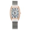 Comercio Exterior Popular Reloj de Pulsera para Mujer con Correa Magnética Digital de Barril con Incrustaciones de Diamantes Reloj de Mujer Suministro al por Mayor Dropshipping