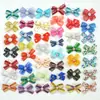 Acessórios de Cabelo Laços para Pets Estilo Princesa em Lote Misto Multicor, Presilhas para Cães e Gatos, Estoque de Vendedor de Rua Transfronteiriço