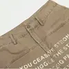 Comercio Transfronterizo Primavera y Otoño Casual Americano Atractivo Lavado Retro Graffiti Pintado a Mano Jeans Pierna Recta Holgados High Street