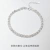 Pulsera de plata de ley 925 para mujer diseño de nicho ins cola de fénix nueva simple joyería de mano para novias para niñas destello creativo
