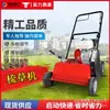 Máquina de Penteamento de Gramado, Máquina a Gasolina para Corte de Raízes e Remoção de Grama Morta, Máquina de Manutenção de Gramado de Jardim a Gasolina Empurrada Manualmente