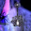 Anillo de Ombligo Nuevo de Telaraña Oscura Incrustado con Circonita Transfronterizo Uña de Ombligo de Halloween Anillo de Ombligo de Moda Personalizado Anillo de Ombligo Europeo y Americano
