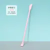 Mini Raspador de Silicone de Ponta Fina com Duas Cabeças Conjunto de 3 Peças para Cavar Produtos Cosméticos e de Cuidados com a Pele Colher Raspadora de Manteiga e Geleia Venda por Atacado