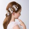 Accesorios de Vestido de Princesa para Niñas Dama de Honor Boda Vestido de Novia Accesorios para el Cabello Corona Guirnalda Cumpleaños de Niñas Actuación Tocado Flores
