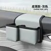 Portavasos para Coche, Caja de Almacenamiento Multifuncional para Teléfono Móvil y Llaves de Coche, Bolsa de Almacenamiento Plegable, Caja de Almacenamiento Lateral para Ventana y Puerta de Coche