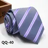 Corbata Traje de Hombre Profesional Boda Novio Estudiante Negocios Negro 8cm Rayada Corbata de Mano para Hombre Corbata de Negocios