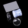 Juego completo de sellos de silicona para uñas, herramienta de transferencia de arte de uñas con impresión de doble cabezal, raspador de sello transparente para uñas francesas