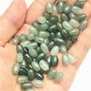 Jadeíta Birmana Grado A Cuentas Sueltas Verde Aceite de Hielo Cuentas de Arroz Cuentas Largas Pequeñas Accesorios para Joyería DIY Venta al por Mayor de Siwei Tian Guang Xiu