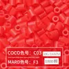 Paquete de Recarga de 264 Colores 1000 Piezas 2.6 mm Fusion Beads Tablero de Pines Set de Rompecabezas Beads para Planchar Serie Completa de 264 Colores