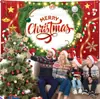 Cortina de Fundo Banner de Poliéster Transfronteiriço Banner Pendurado Personalizado de Natal Decoração Pátio Externo Jardim Suprimentos para Festa