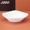 Plato de melamina para uso comercial imitación porcelana plato de cantina comida rápida