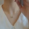 Moda Dinastia Hetian Jade Pérola Colar Antigo Palácio Das Mulheres Design de Nicho All-match Novo Estilo Chinês Clavícula Cadeia Pingente