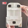 Km 6074 Estante Colgante para Refrigerador Almacenamiento de Cocina Estante de Pared Lateral Estante Magnético para Rollo de Papel de Cocina Estante de Almacenamiento para Bolsas de Conservación de Alimentos