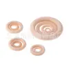 Procesamiento y Personalización de Accesorios DIY, Anillos de Madera Color Madera, Accesorios para Bolsos de Madera de Loto, Fabricantes de Anillos de Madera