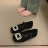 Zapatos para mujer de talla grande, tallas 41 a 43, para pies anchos y robustos, nueva colección otoño/invierno 2026, estilo Mary Jane, planos, mullidos y cálidos, de algodón