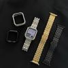 Adecuado para Applewatch1-9 Representante con Correa de Apple Watch Wudu Metal Juego de Funda y Correa de Repuesto para Hombres y Mujeres