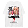 Slam Dunk Master Transfronteiriço Verão Roupa Masculina Japonesa Desenho Animado Esportes Manga Curta Juventude Casal Manga Curta Camiseta Masculina