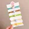 Ligas para el Cabello Lindas para Niñas 2026 Nuevo Estilo Bandas para el Cabello de Niñas Anillos Pequeños para el Cabello Bebé Alta Elasticidad Ligas que No Dañan el Cabello