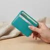 Portatarjetas de cuero PU transfronterizo en stock con múltiples ranuras para tarjetas de identificación y tarjetas bancarias, portatarjetas compacto, exquisito y portátil