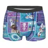 2025 Site Independente Europeu e Americano Cuecas Boxer Congeladas Masculinas Elsa Anna Roupa Íntima Respirável e Confortável Boxer
