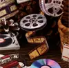 Pacote de Adesivos História Retrô, Série Toca-Discos, Adesivos Decorativos para Diário Vintage DIY, 10 Folhas, 6 Designs