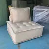 Sofá perezoso, sofá de tofu, combinación de bloque, apartamento de tamaño pequeño, estilo italiano, dormitorio individual de ocio simple, estilo rojo neto