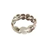 Pulsera Elástica de Metal con Empalme en Forma de S Estilo Europeo y Americano Personalidad de Moda Diseño Minimalista Joyería Versátil de Nicho