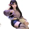 Flame Desire Plus Size Sexy Lingerie Transparente Abertura Lateral Recorte na Cintura Deusa Boate Secretária Conjunto Uniforme Uniforme Sexy