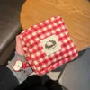 Bolsa de Lápices Estampada con Encaje Ins Simple y Fresca para Chicas Bolsa de Papelería Almacenamiento de Aspecto Elegante Estudiante Bolsa de Lápices de Gran Capacidad