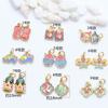 Colgante de accesorios de oro antiguo pulsera pulsera con cuentas diy tejida a mano colección de oro antiguo material de accesorios
